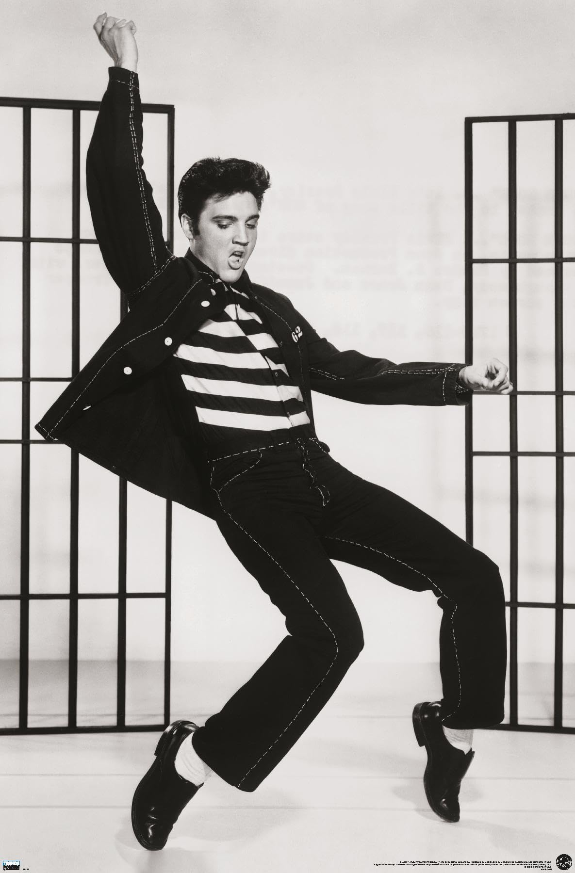 Amazon.com: Trends International Elvis Presley - Jailhouse Rock